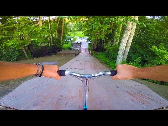 HIDDEN MEGA RAMP IN FOREST!