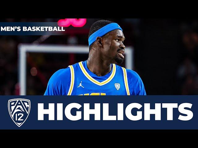 UCLA vs. California Men's Basketball Highlights | 2023-24 Season