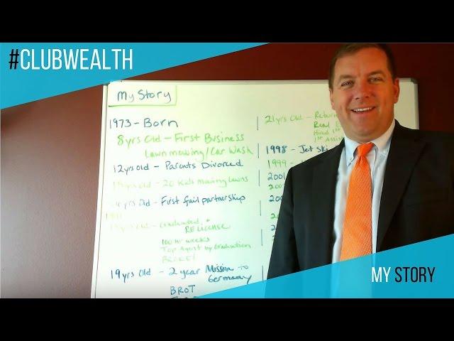 My Story, Michael Hellickson, Club Wealth Coaching & Consulting