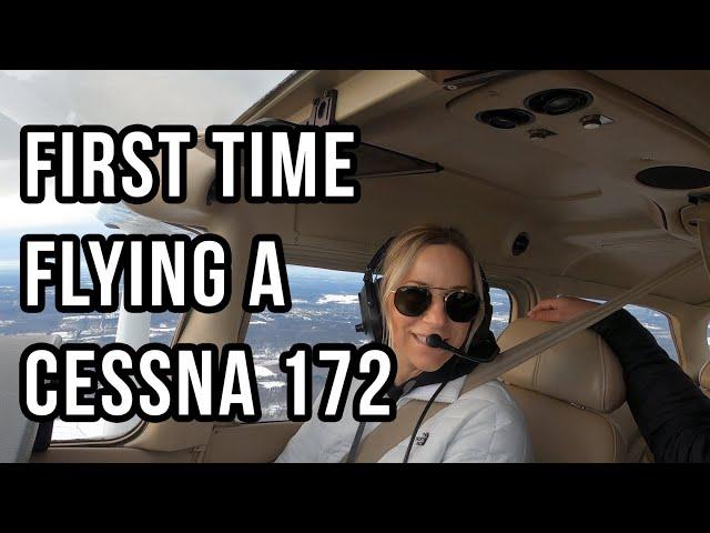 First Time Flying a Cessna 172