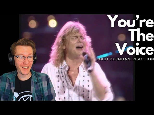 You're the Voice Reaction - John Farnham & Melbourne Symphony Orchestra Live