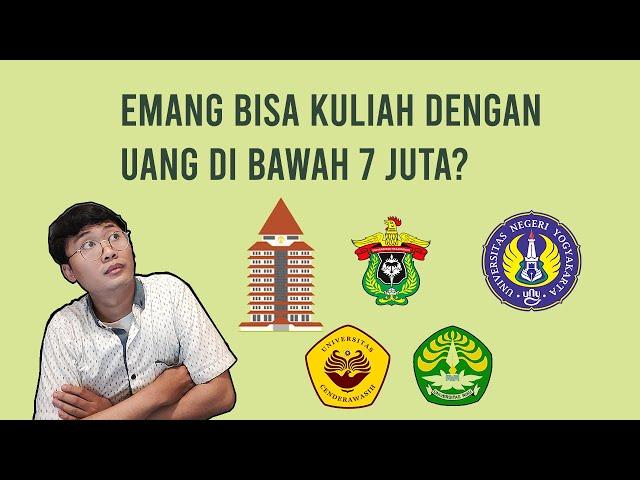 5 Kampus Termurah  ( Berkualitas )  di Indonesia