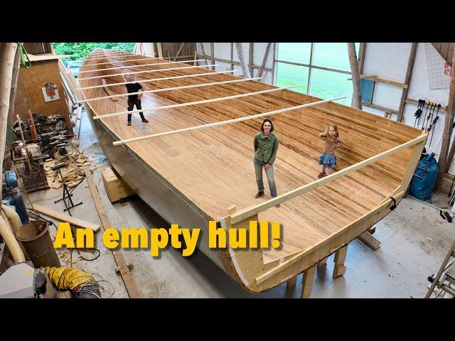Revealing The Inside Of The Hull - Ep. 398 RAN Sailing