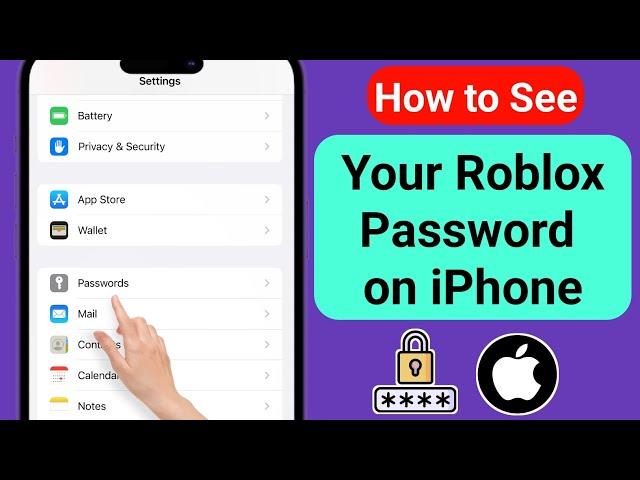 How to See Your Password in Roblox(iPhone & iOS) | How to See Roblox Password