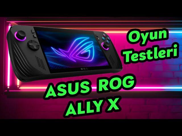 2024'ün EN İYİ Taşınabilir Oyun Bilgisayarı? | Asus ROG Ally X EL KONSOLU İNCELEMESİ