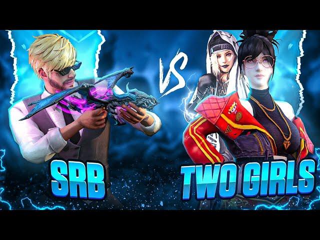 1vs2 Custom Challenge With శూర్పణకాలు  || SRB vs Two Girls || #freefire #srb #viral