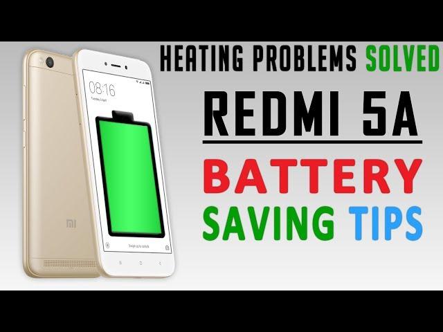 Redmi 5A Battery Saving Tips│Extend Battery Life│MIUI 9.5│DROID GEN