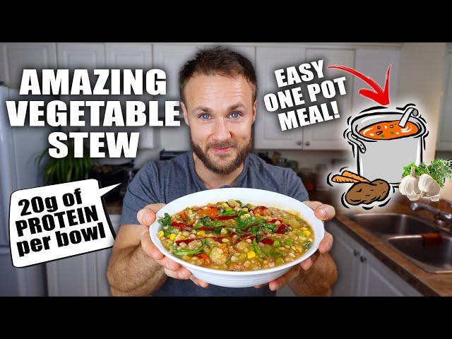Healthy Veggie Stew Recipe  Easy One Pot Meal