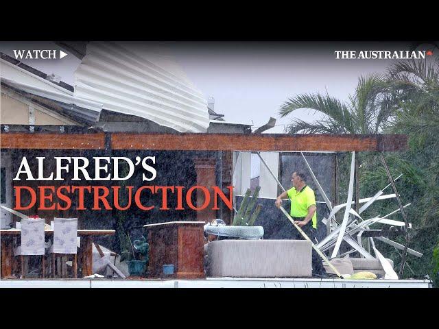 Massive destruction from cyclone Alfred: Residents warned of more dangers to come