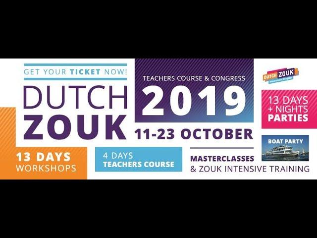 Hystory of BRAZILIAN ZOUK for teachers. DUTCH ZOUK International Congress 2019. All the truth.