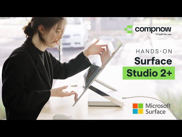 Microsoft Surface Studio 2+ Hands-On | Compnow