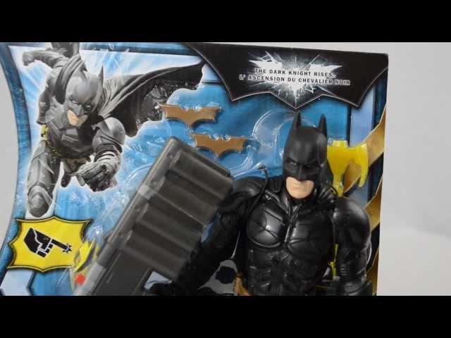 Batman The Dark Knight Rises 10" scale Deluxe Batman Action Figures Review