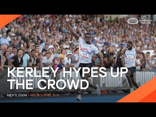 Kerley  puts on a show in Melbourne  | Continental Tour Gold 2023