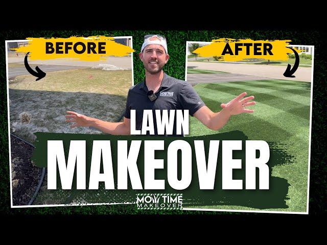 A Lawn Makeover that will BLOW YOUR MIND | Mow Time Makeover