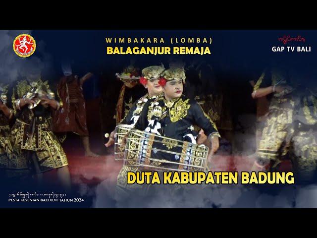 BALAGANJUR DUTA KABUPATEN BADUNG LOMBA BALAGANJUR REMAJA PKB 2024