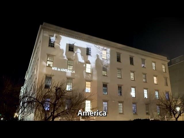 VoteVets Ad Featuring Ronald Reagan's Pointe du Hoc Speech Projected Onto The RNC