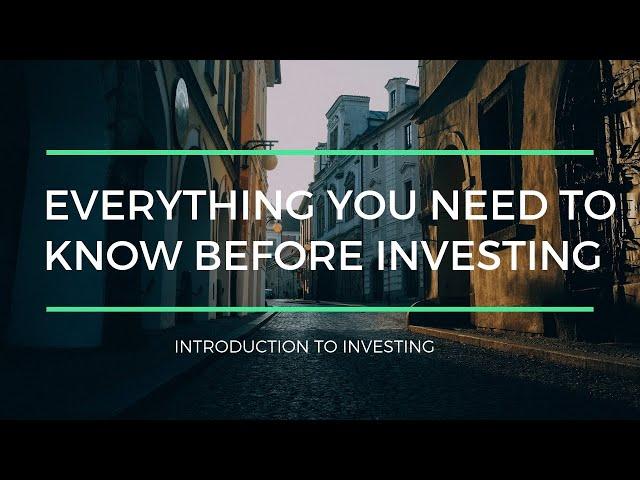 Market Secrets - Investment Series - Introduction