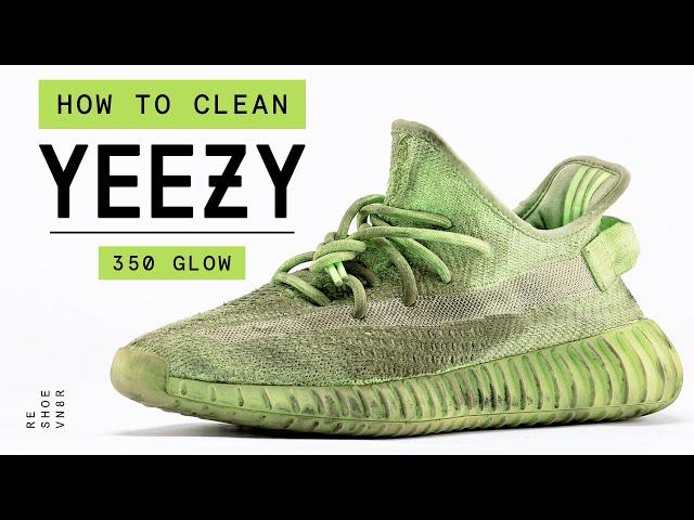 How To Clean Yeezy 350 Green Glow With Reshoevn8r