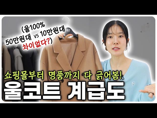 ️대부분 잘못 알고 있는 울코트 오해와 진실‍️돈 값 못하는 코트 걸러내는 방법!