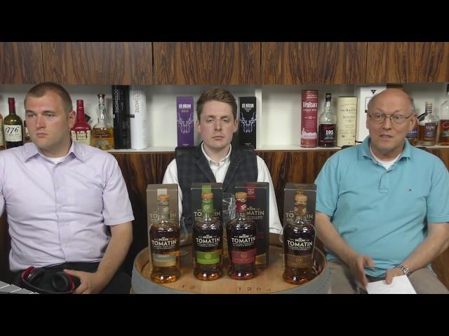 Tomatin Tasting with Scott Adamson, Horst and Benedikt Luening 2017