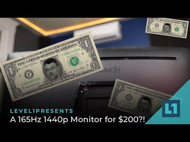 A 165Hz 1440p Monitor for $200?! ASRock Phantom Gaming PG27Q15R2A