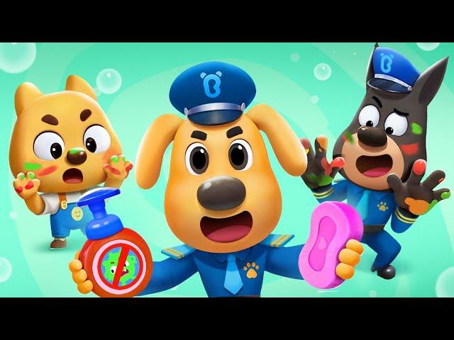 Wash Your Hands | Useful Story about Good Hygiene | Safety Rules for Kids | Sheriff Labrador