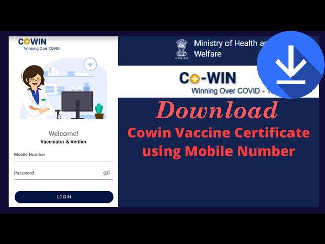 How to Download Cowin Certificate | How to Download Covishield Certificate