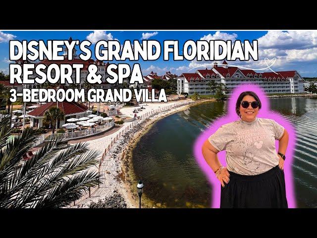 Disney's Grand Floridian Resort & Spa: 3-Bedroom Grand Villa Tour, Disney Fireworks Viewing & Villas