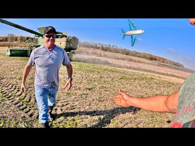 Airline Pilot Attempts to Fly the Combine!