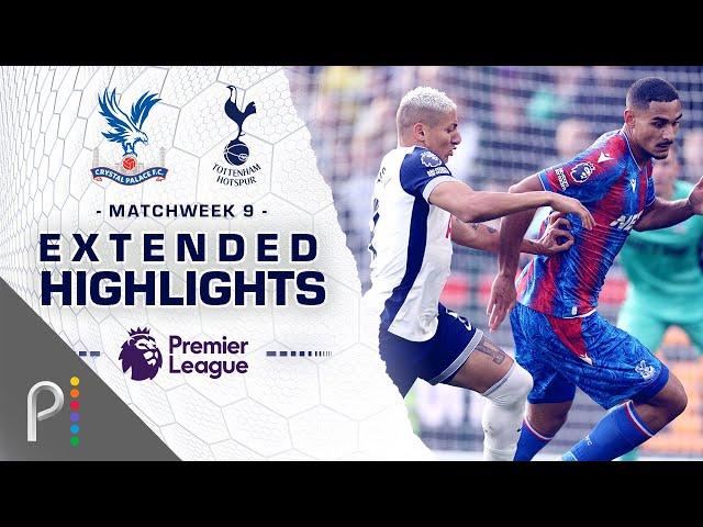 Crystal Palace v. Tottenham Hotspur | PREMIER LEAGUE HIGHLIGHTS | 10/27/2024 | NBC Sports