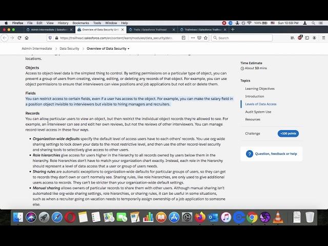 Overview of Data Security in Salesforce