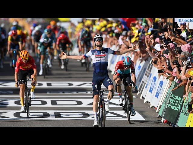 Tour de France: Kasper Asgreen wins after a thrilling finish