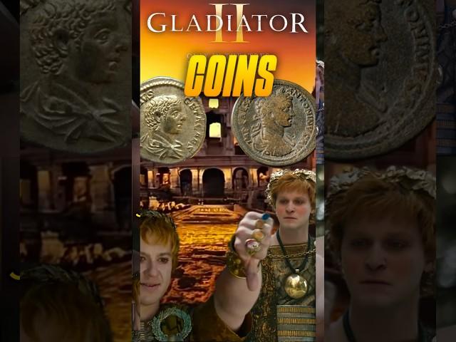 Gladiator II Coins #ancientcoins #history #gladiator