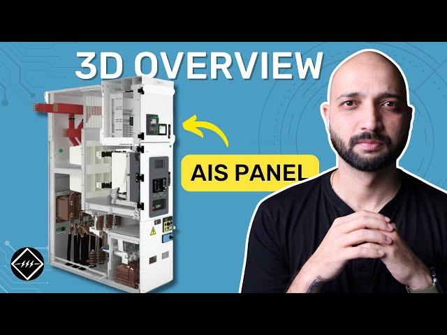 3D Overview of Medium Voltage Switchgear AIS Panel | TheElectricalGuy