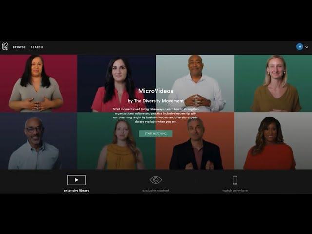 Introducing MicroVideos by The Diversity Movement