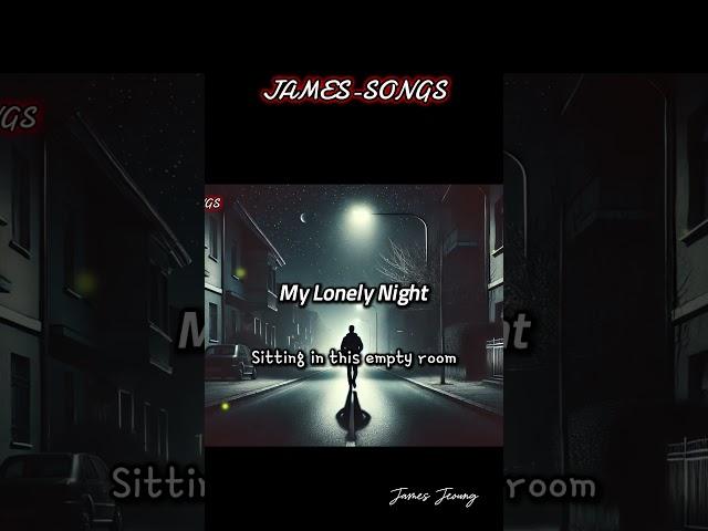 [blues], My Lonely Night(나의 외로운 밤) #MyLonelyNight  #LostLove, #Melancholy, #love, #최신곡,#최신노래,#뮤직비디오,