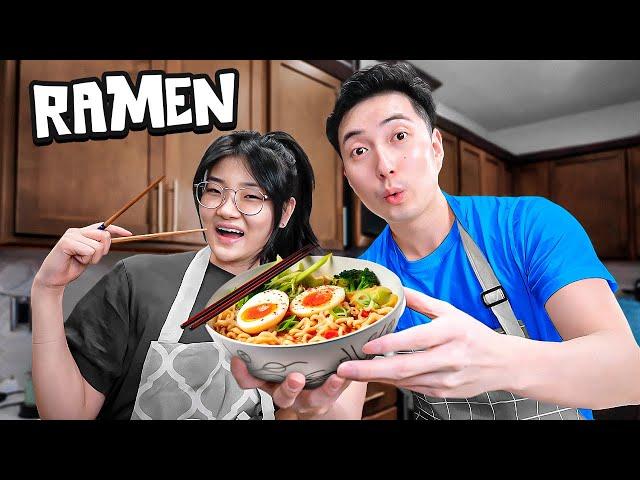 Boyfriend vs Girlfriend INSTANT RAMEN Challenge!