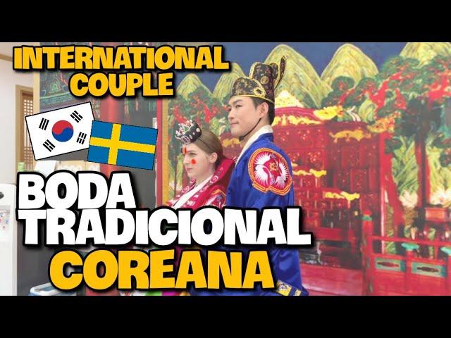 KOREAN WEDDING  Boda tradicional de mi amiga Sueca y su esposo Coreano [Sub ENG/KR/SWE/JP/RUS]