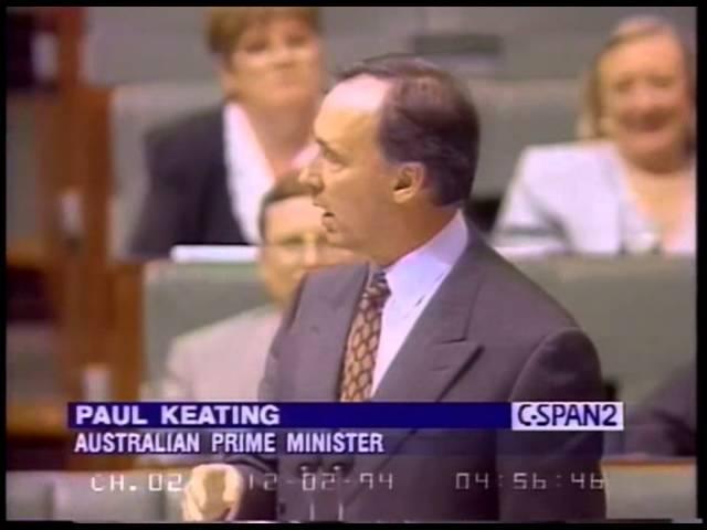 Paul Keating vs. Downer (Laura Tingle Book)