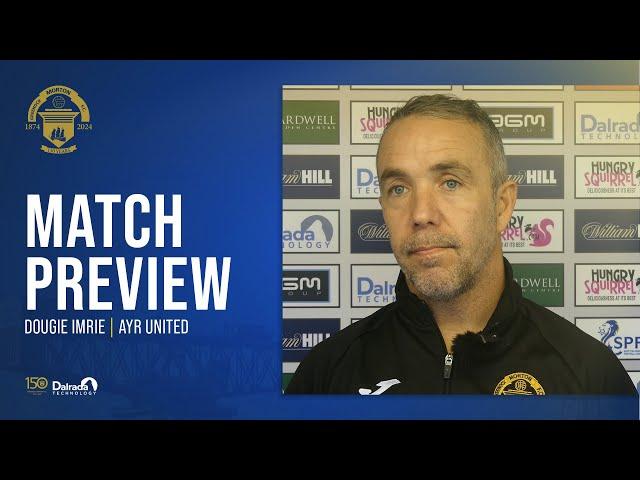 Greenock Morton | Dougie Imrie | Ayr United Preview