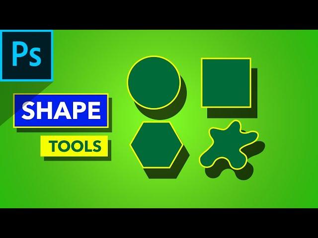  Shape Tools | Photoshop Tutorial | Artose