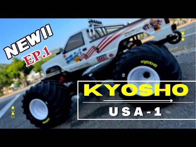 2021 Kyosho USA-1(美國一號) 大腳油車新車磨合篇－1