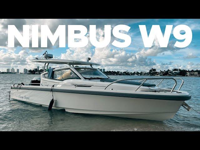 NIMBUS W9 ADVENTURE / DAY CRUISER  YACHT ! WHERE HAVE WE BEEN?