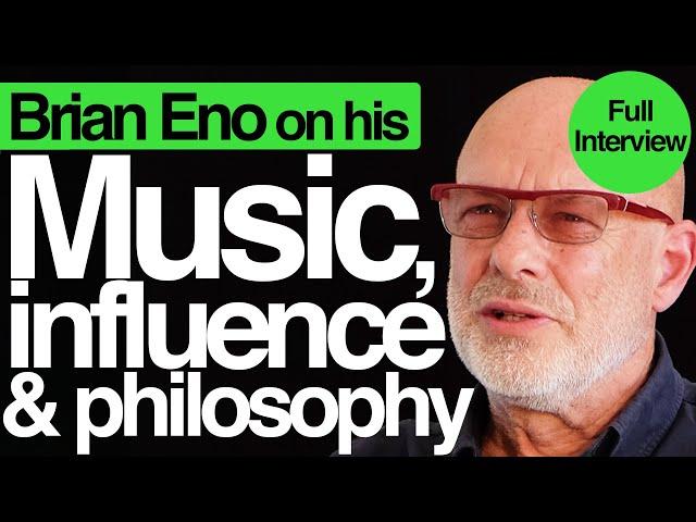 On art, philosophy, and his influence | Brian Eno