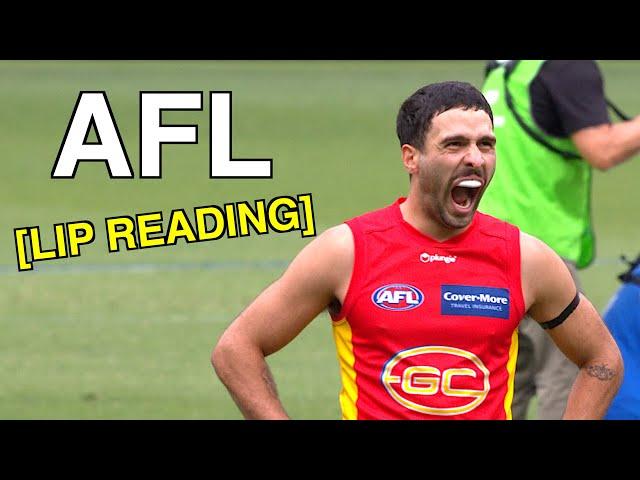 AFL Lip Reading (What they are really saying!)