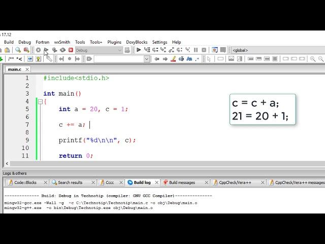 Compound Assignment Operators in C Programming Language