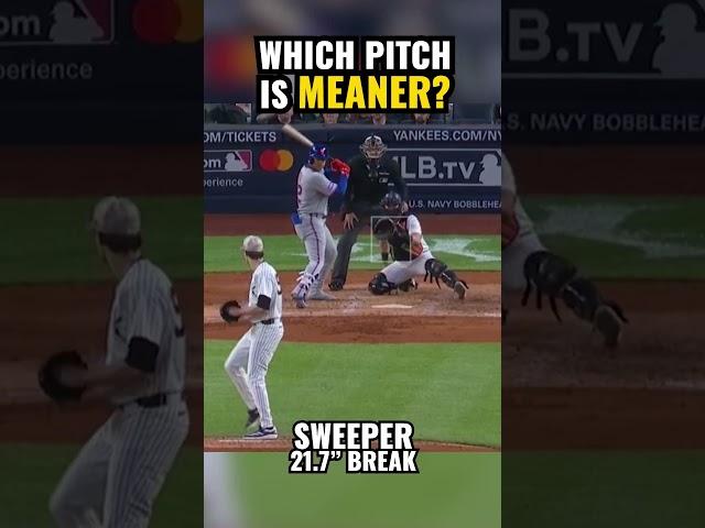 Paul Skenes's Four Seam vs. Max Fried's Sweeper, which is meaner to a left handed hitter??