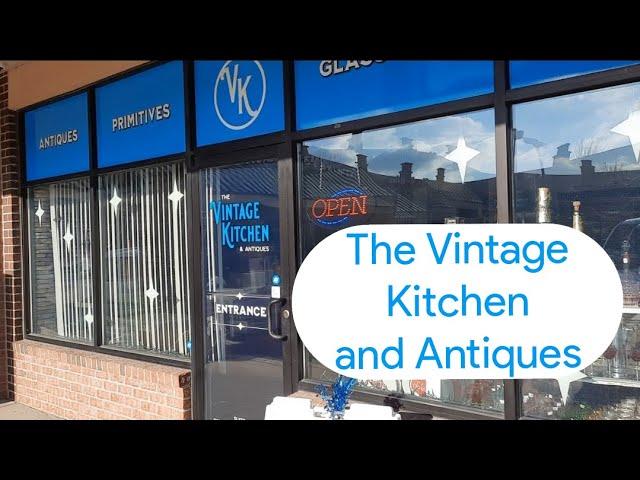 The Vintage Kitchen and Antiques - Shop Along With Me - Adamstown PA Antique Malls