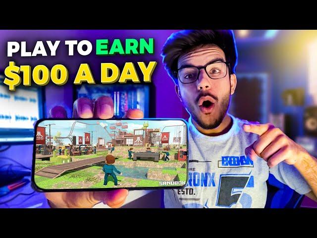 3 Play to Earn NFT Crypto Games to make $100 A DAY!!