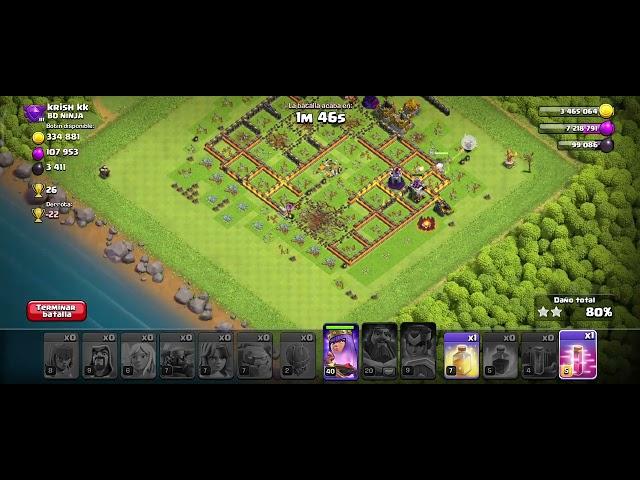 Clash of Clans Batalla ⭐⭐⭐